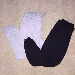 2 pair of joggers